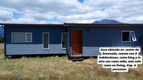 Casa vista al Volcán sector Ensenada